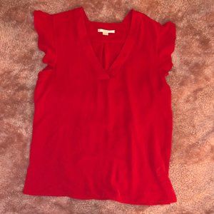 Ruffle Sleeve Top